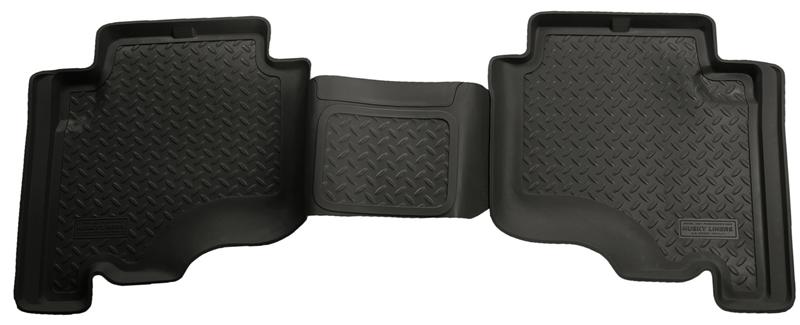 Jeep Commander Floor Mats - Rear - Husky Liners - Classic Style - Black - 2006